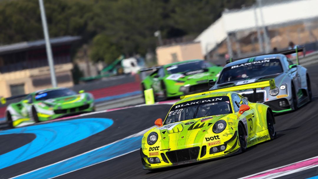 Porsche 911 GT3 R finishes on tenth at six-hour race