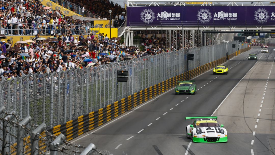 Macau: Best Porsche 911 GT3 R second