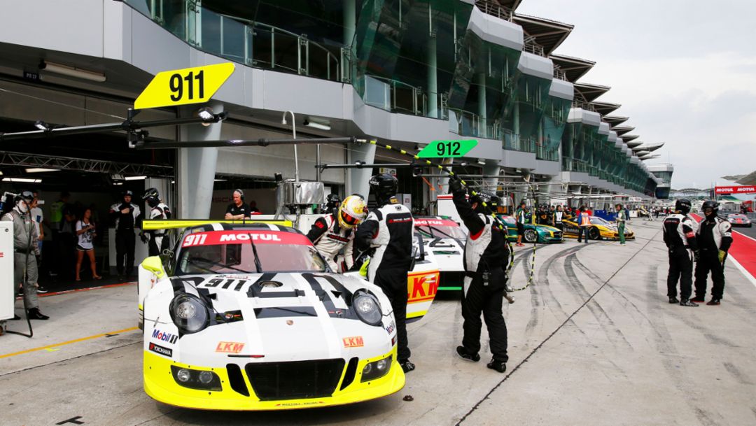 911 GT3 R, Team Manthey Racing, Intercontinental GT Challenge, Sepang, 2016, Porsche AG
