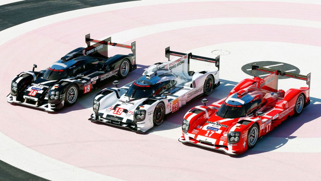 The colours of the 919 Hybrid