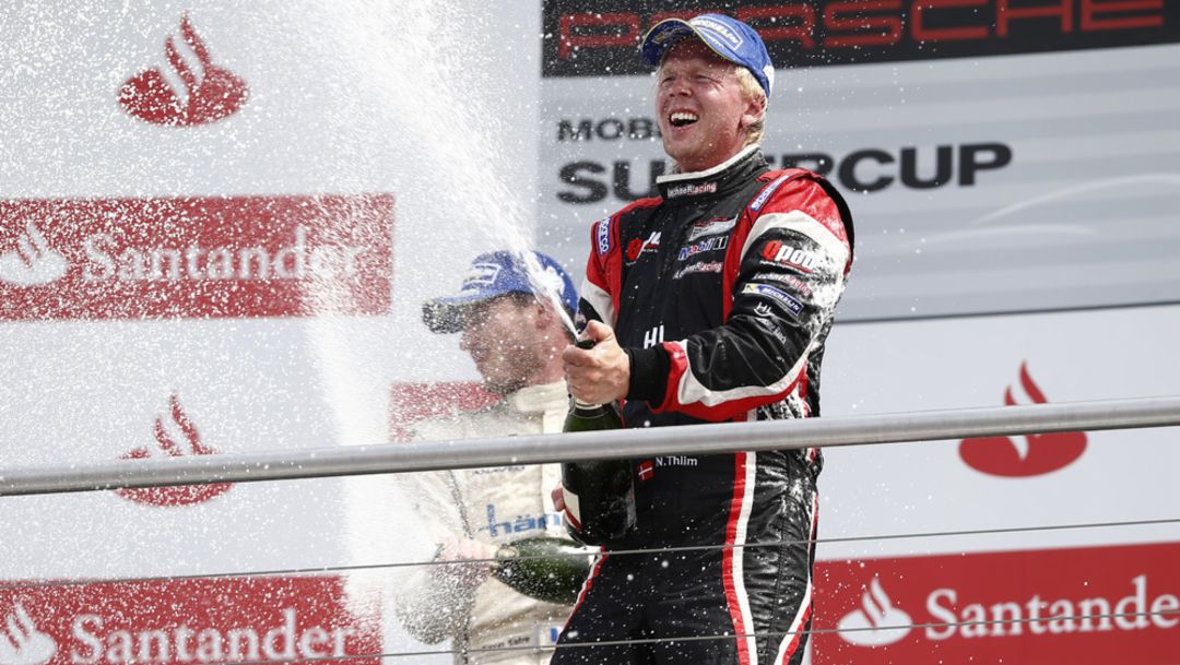 Nicki Thiim takes the victory