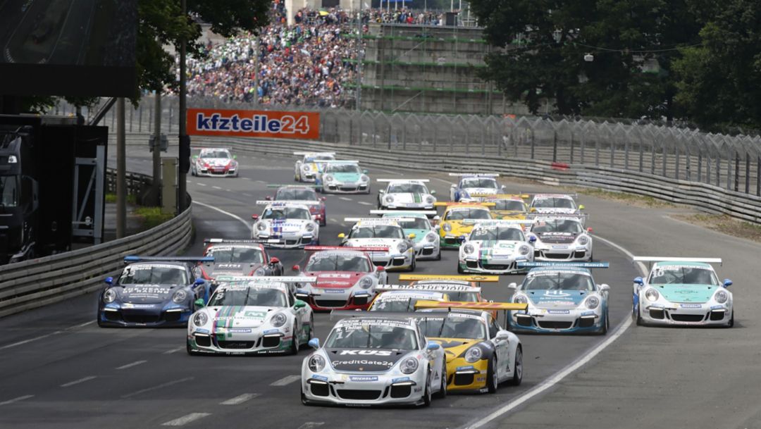 Porsche Carrera Cup with developments