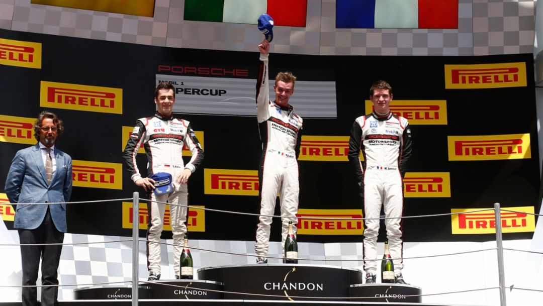 Victory for Porsche Junior Cairoli
