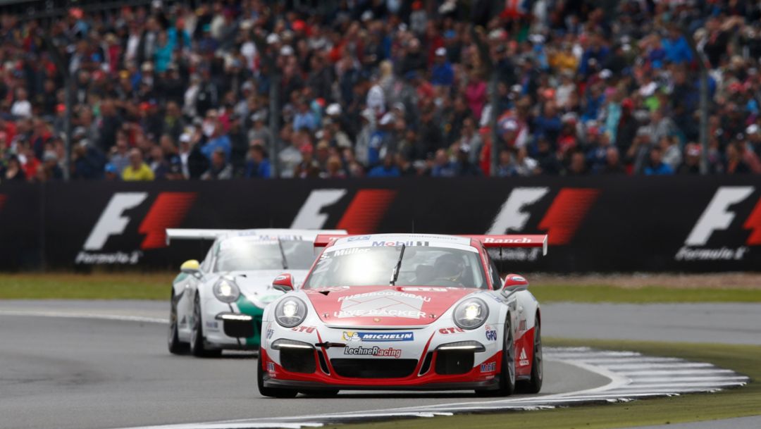 New Porsche juniors: Campbell and Preining