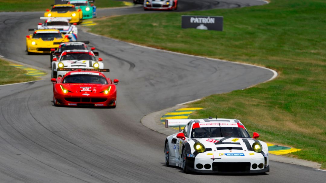 Fourth straight victory for the 911 RSR