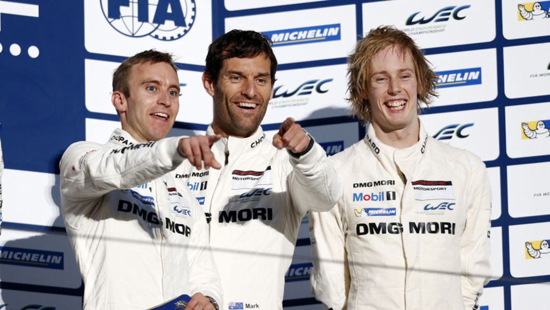 Podium finish for the Porsche 919 Hybrid