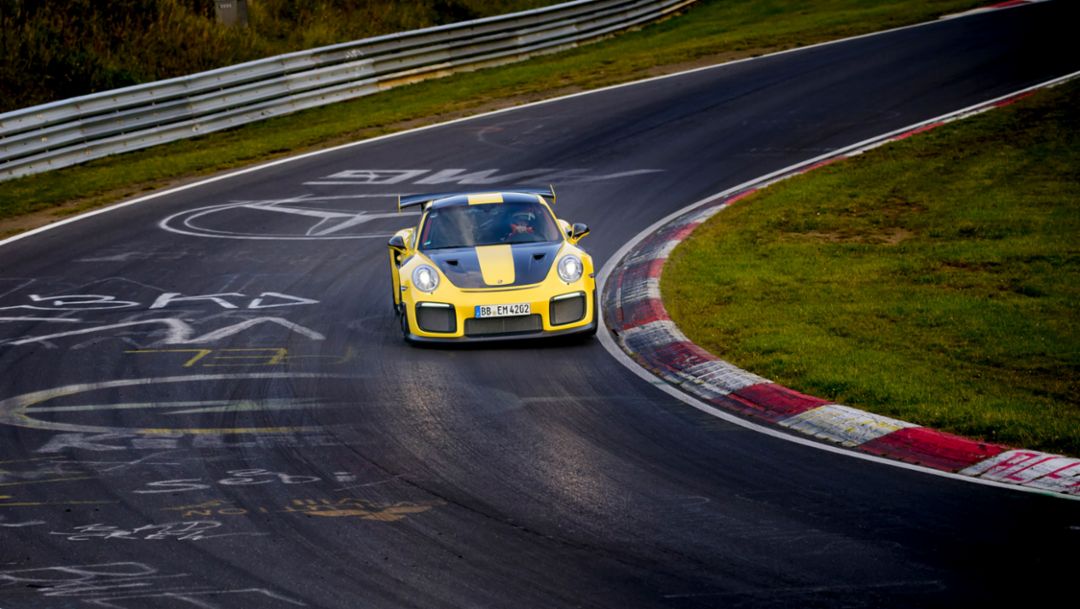 911 GT2 RS, world record, Nürburgring, 2017, Porsche AG