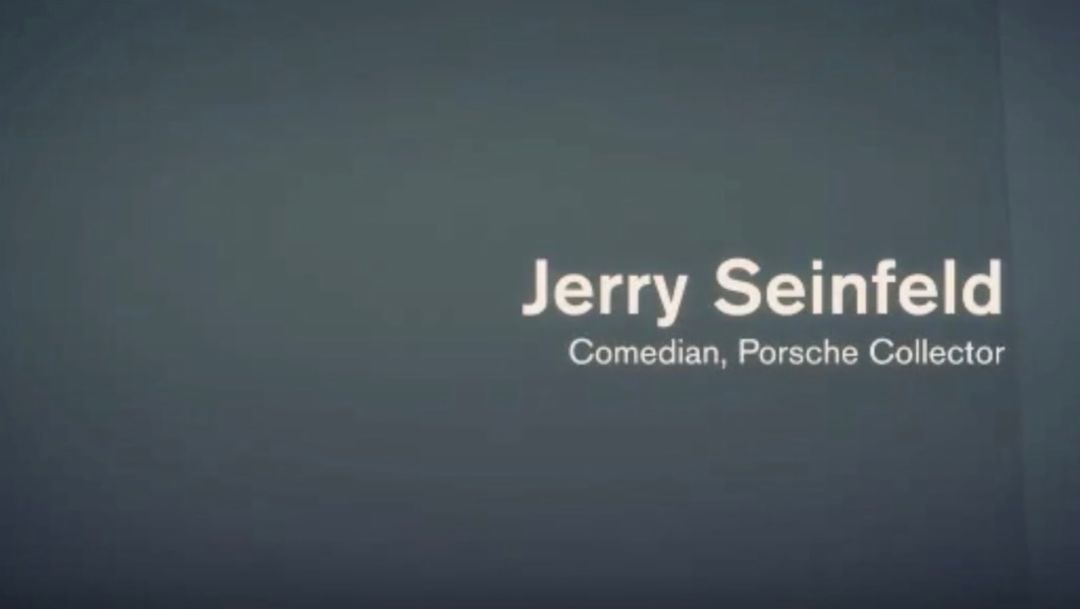 Just a Car Guy – Jerry Seinfeld talks about his love of Porsche