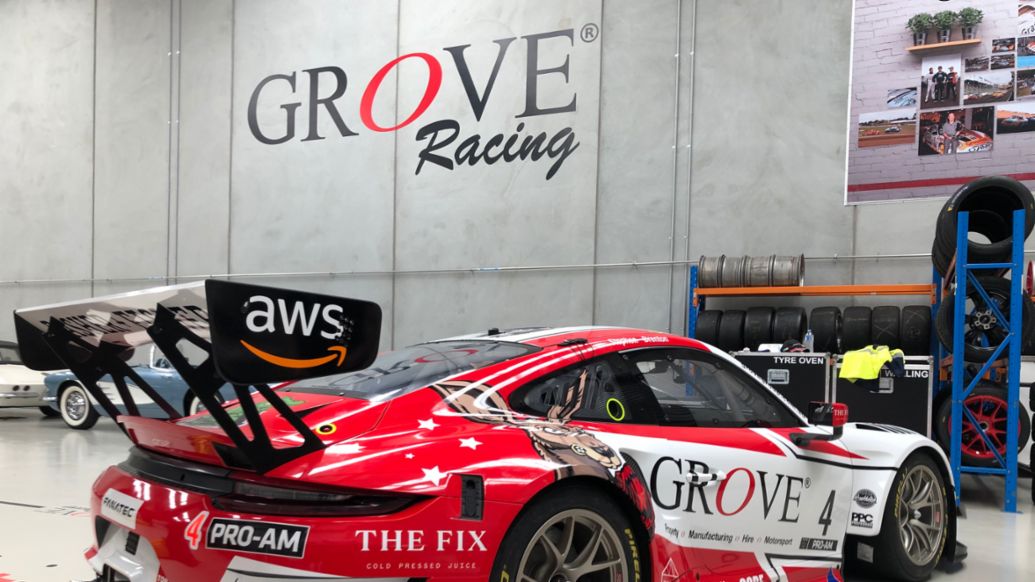 Grove Motorsport Announces Gt World Challenge Australia Campaign With Porsche 911 Gt3r
