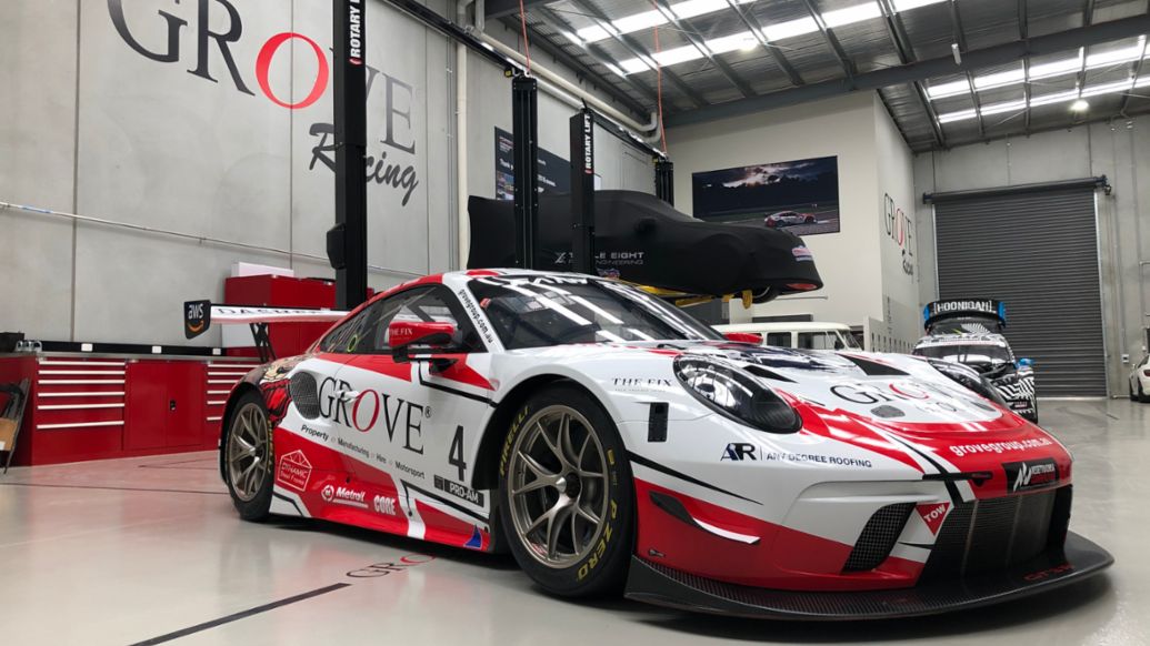 Grove Motorsport Announces Gt World Challenge Australia Campaign With Porsche 911 Gt3r