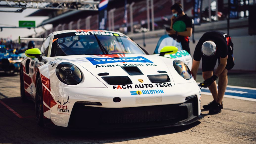 911 GT3 Cup, 24 ore di Dubai, 2022, Porsche Schweiz AG
