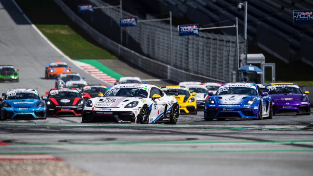 Porsche Sprint Challenge Suisse: GT4 Clubsport; 2022, Spielberg, Valerio Presezzi, Porsche Schweiz AG
