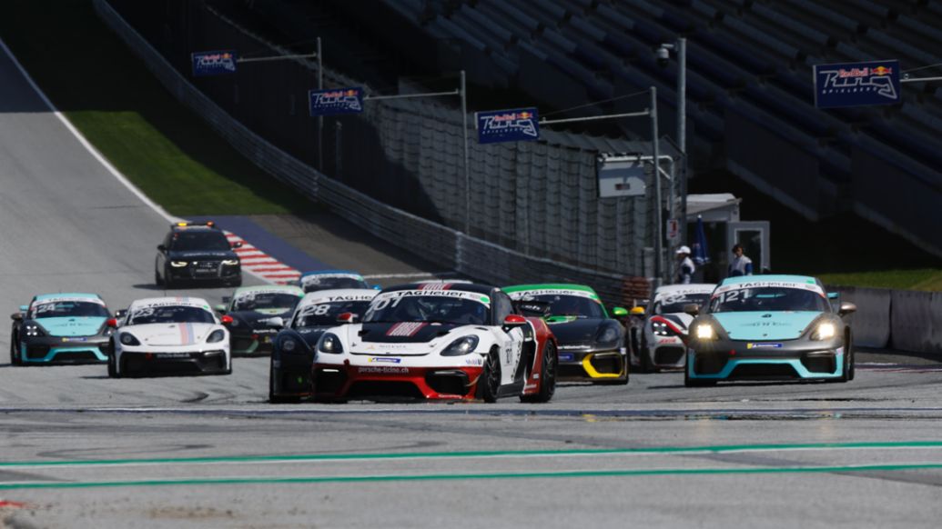 Porsche Sprint Challenge Suisse: GT4 Clubsport; 2023, Spielberg, Porsche Schweiz AG