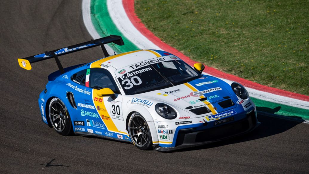 Pietro Armanni, Porsche Sprint Challenge Suisse: GT3 Cup, Imola, 2023, Porsche Schweiz AG