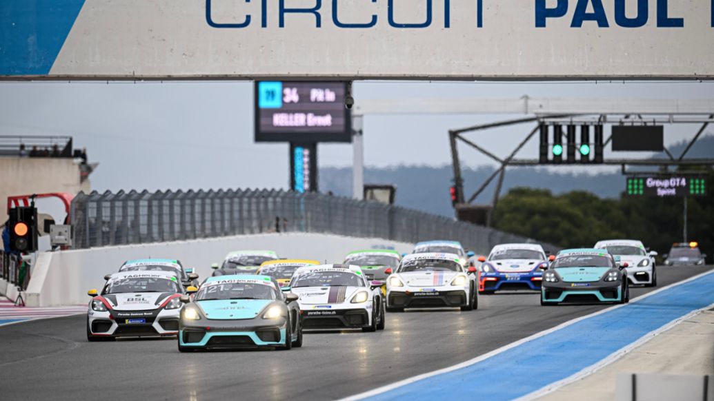 Porsche Sprint Challenge Suisse: GT4 Clubsport; 2023, Le Castellet, 2024, Porsche Schweiz AG