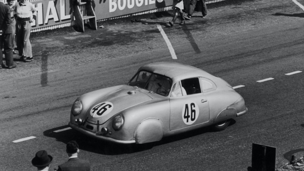 Porsche 356 SL, Auguste Veuillet, Edmond Mouche, 24 Horas de Le Mans, 1951, Porsche AG