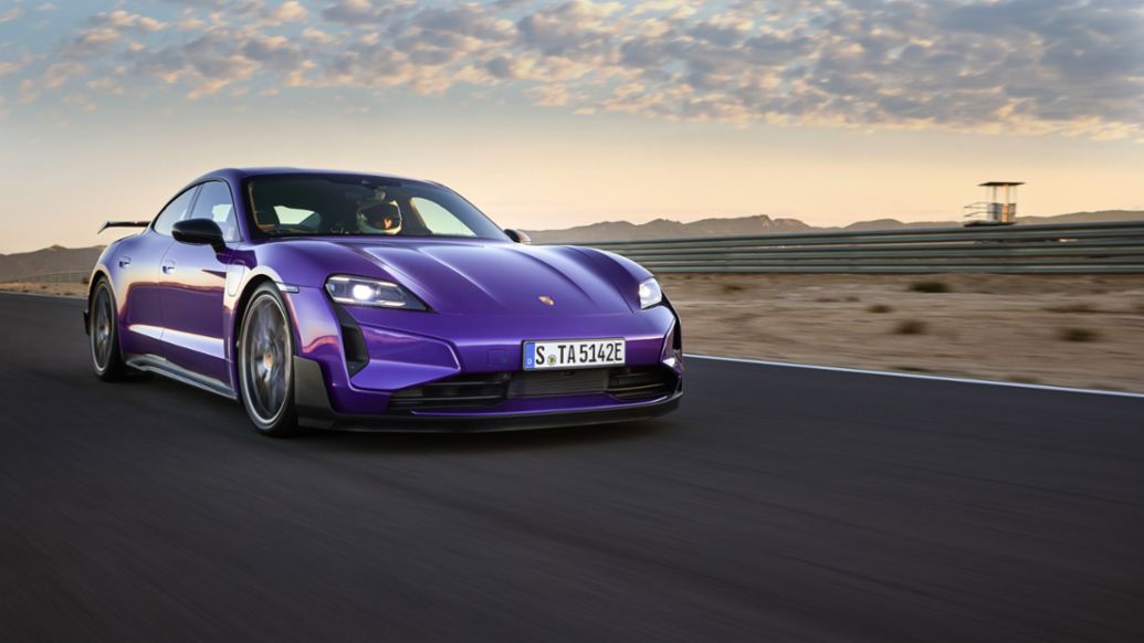 Taycan Turbo GT con paquete Weissach, 2024, Porsche AG