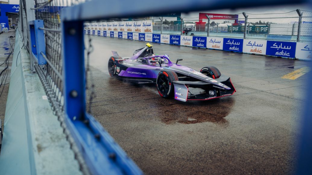 António Félix da Costa, Porsche 99X Electric (nº 13), 1ª carrera del E-Prix de Berlín, 2025, Porsche AG