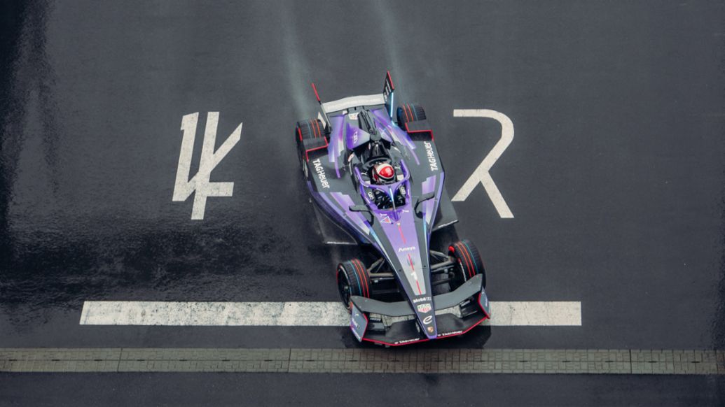 Pascal Wehrlein, Porsche 99X Electric (nº 1), 1ª carrera del E-Prix de Tokio, 2025, Porsche AG