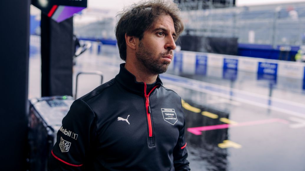 António Félix da Costa, piloto oficial del equipo TAG Heuer Porsche de Fórmula E, E-Prix de Tokio, 2025, Porsche AG