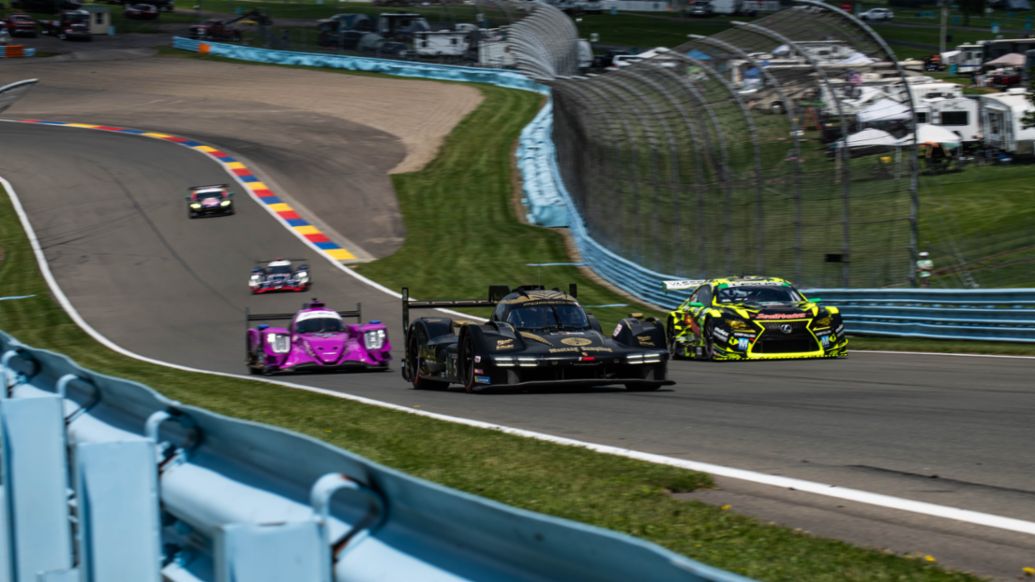 Porsche 963, Proton Competition (nº 5), Neel Jani (SUI), Nico Pino (Chile), Nico Varrone (ARG), 6 Horas de Watkins Glen, campeonato IMSA, 2025, Porsche AG
