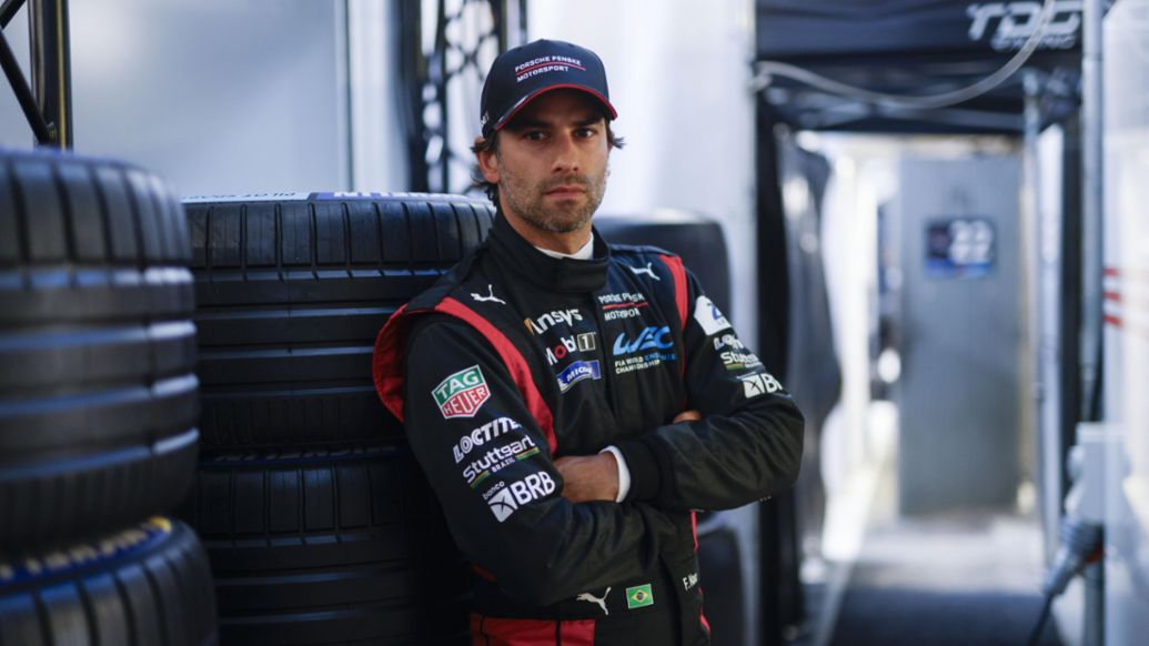 Felipe Nasr (BRA), Porsche Penske Motorsport (nº 4), test previos a las 24 Horas de Le Mans, Campeonato del Mundo de Resistencia FIA (WEC), 2025, Porsche AG