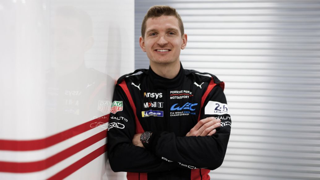 Mathieu Jaminet (FRA), Porsche Penske Motorsport (nº 5), test previos a las 24 Horas de Le Mans, Campeonato del Mundo de Resistencia FIA (WEC), 2025, Porsche AG