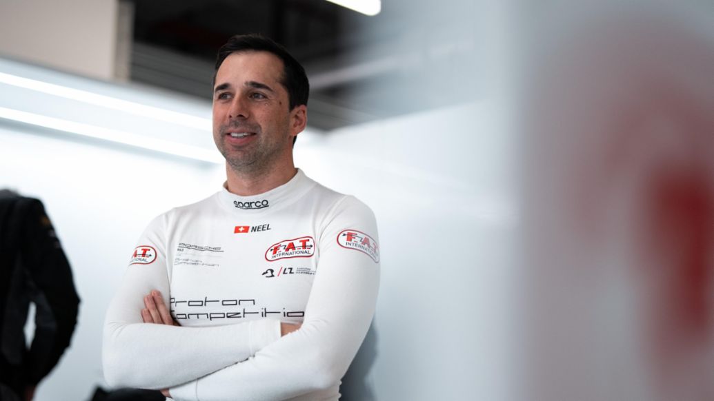 Neel Jani (SUI), Proton Competition (nº 99), test previos a las 24 Horas de Le Mans, Campeonato del Mundo de Resistencia FIA (WEC), 2025, Porsche AG