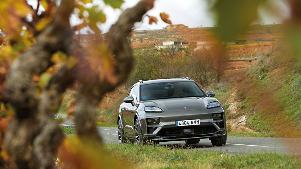 Porsche Macan Electric, Bodegas Benjamín de Rothschild & Vega Sicilia, Rioja, Porsche Ibérica