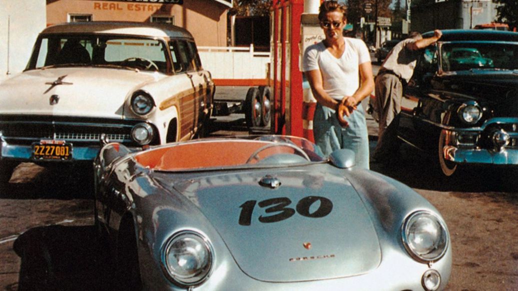 James Dean, Porsche 550 Spyder, 2025, Porsche AG