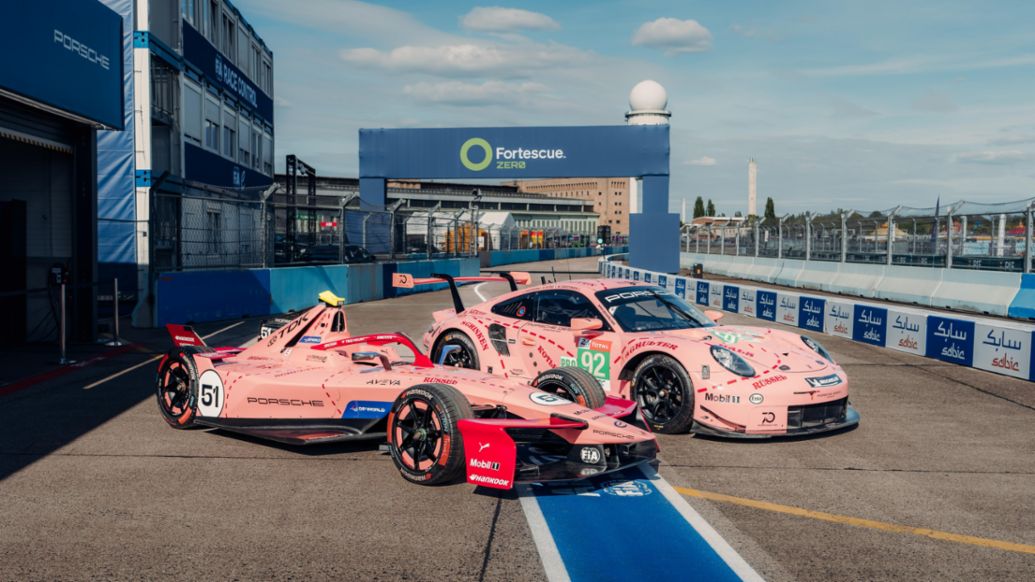 Porsche 99X Electric (n&ordm; 51), Porsche 911 RSR (i-d), E-Prix de Berl&iacute;n 1, 2026, Porsche AG