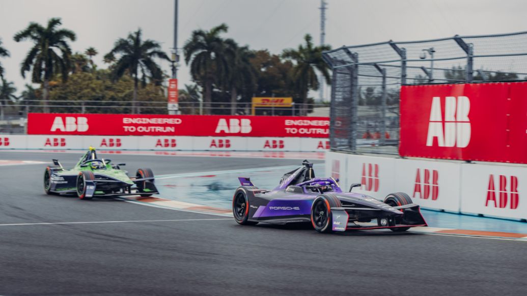 Pascal Wehrlein, Porsche 99X Electric (n&ordm; 94), E-Prix de Miami, 2026, Porsche AG