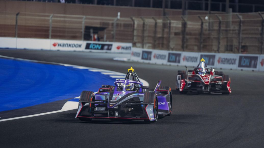 Nico M&uuml;ller, Porsche 99X Electric (n&ordm; 51), 1&ordf; carrera del E-Prix de Yeda, 2026, Porsche AG