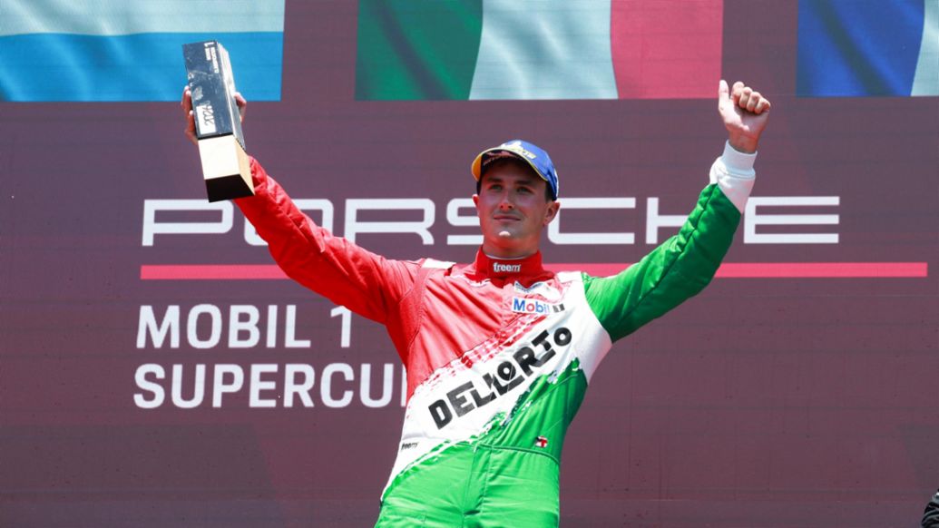 Andrea Bristot (ITA), Dinamic Motorsport SRL (n&ordm; 7), Porsche 911 Cup, Porsche Mobil 1 Supercup, Spielberg, Austria, 2026, Porsche AG