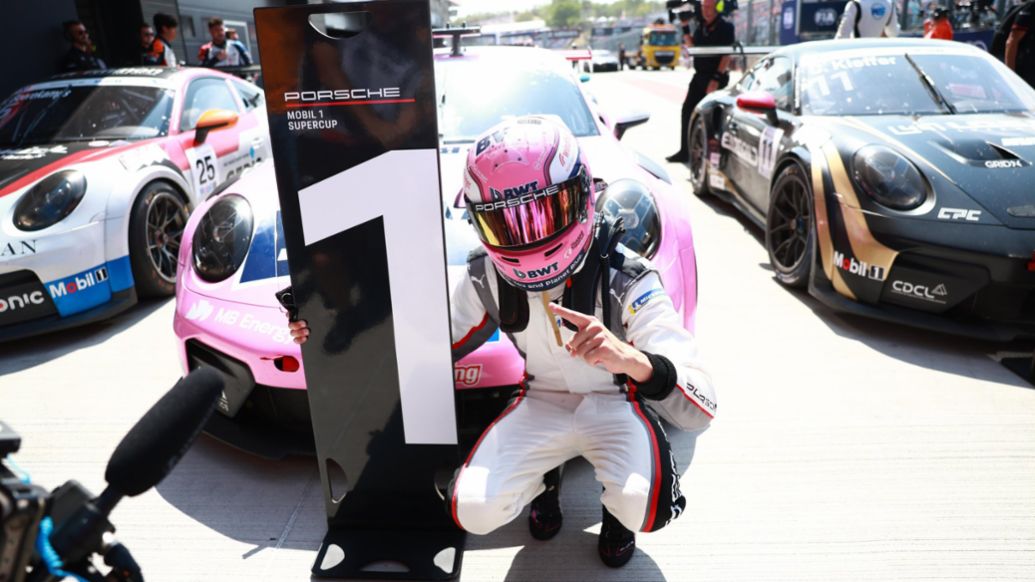 Marcus Amand (FIN), BWT Lechner Racing (n&ordm; 2), Porsche 911 Cup, Porsche Mobil 1 Supercup, Hungr&iacute;a, 2026, Porsche AG