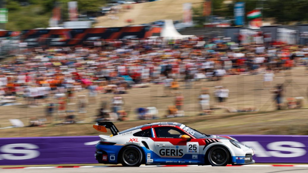Wouter Boerekamps (PB), Team GP Elite (n&ordm; 25), Porsche 911 Cup, Porsche Mobil 1 Supercup, Hungr&iacute;a, 2026, Porsche AG