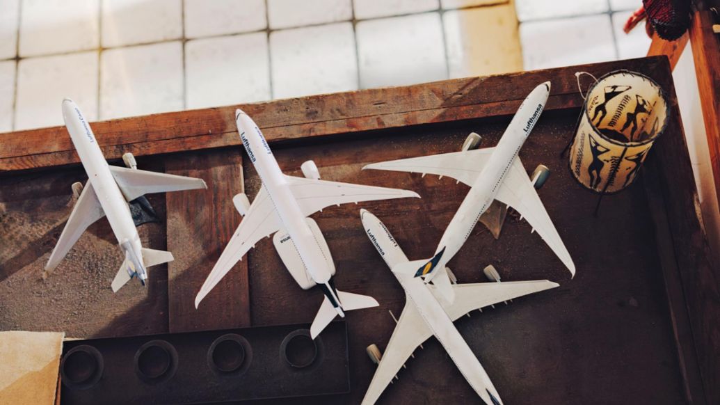 Algunos de los aviones pilotados por Cordula Pflaum, 2026, Porsche AG