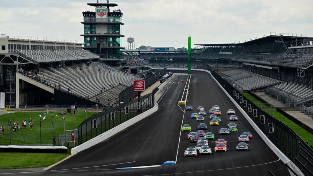 Porsche Carrera Cup North America, Indianapolis Motor Speedway, 2022.