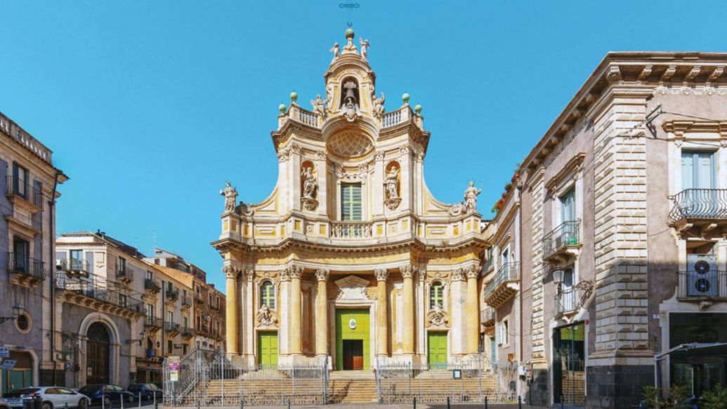 Basilica della Collegiata, Catania, Italia, 2022