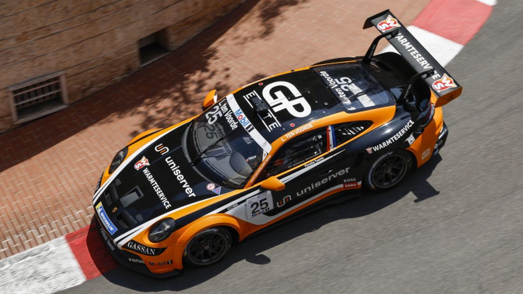 Larry ten Voorde (Holanda), GP Elite (#25), Porsche 911 GT3 Cup, Porsche Mobil 1 Supercup, Montecarlo (Mónaco), 2023, Porsche AG