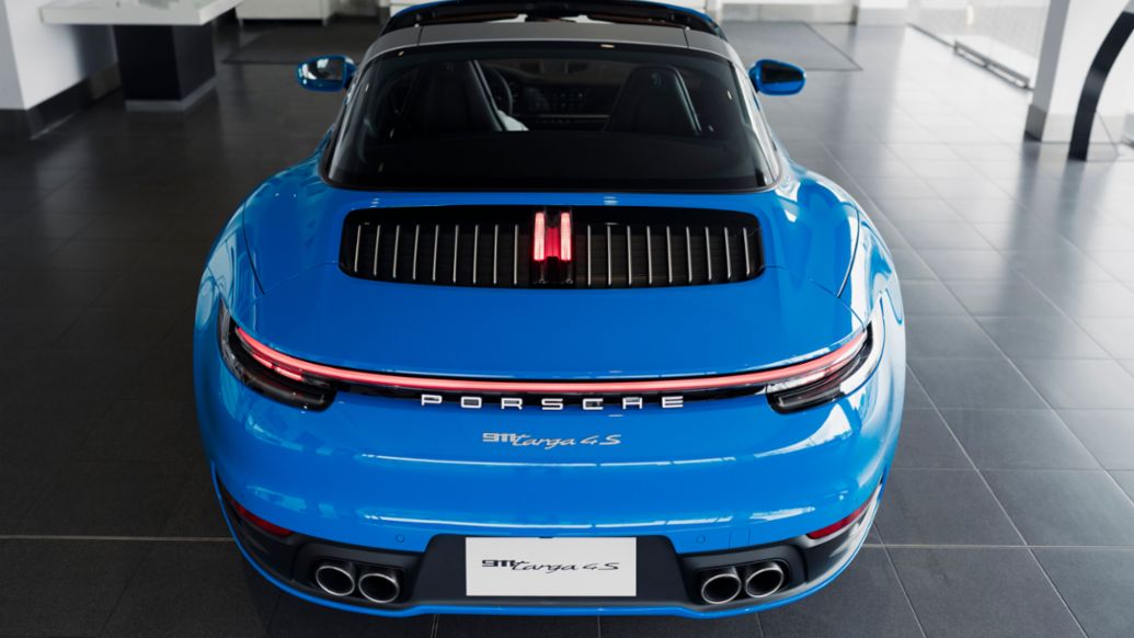 Porsche 911 Targa 4S, Shark Blue