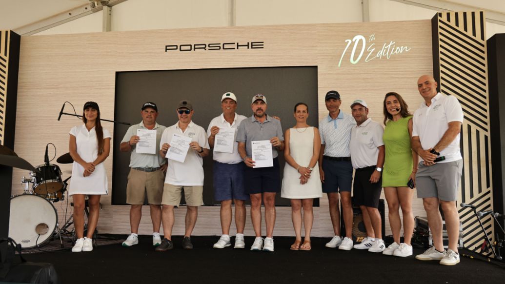Porsche de México celebra la décima edición del Porsche Golf Cup Mexico Final, Puerto Cancún Golf Club, Porsche de México.