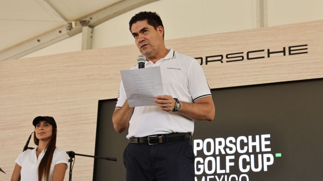Camilo San Martín, Director General de Porsche de México, Porsche Golf Cup Mexico Final, Puerto Cancún Golf Club, Porsche de México.