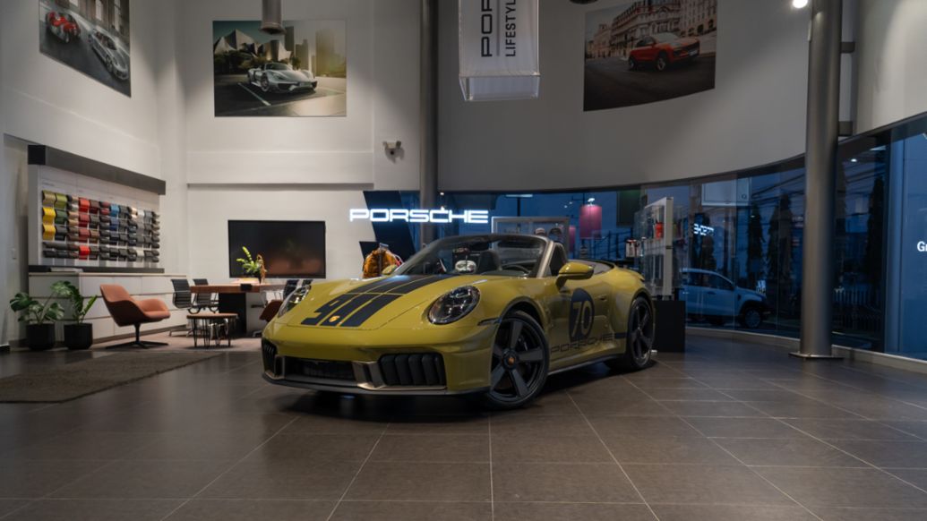 Porsche 911 Spirit 70, Lanzamiento El Salvador, 2026.