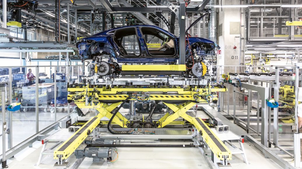 Taycan-Montage, 2020, Porsche AG