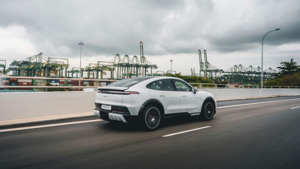 Cayenne Electric range in Singapore, Cayenne Electric Coup&eacute;, 2026, Porsche Asia Pacific