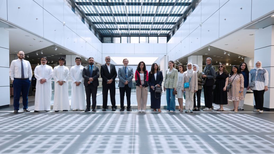 GUST Marketing Students, Shuwaikh, Kuwait, 2024, Porsche Middle East & Africa