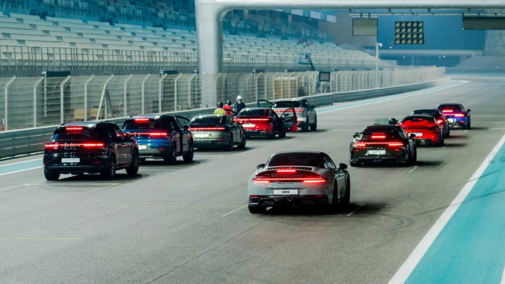 Porsche World Road Show, Abu Dhabi, 2025, Porsche Middle East