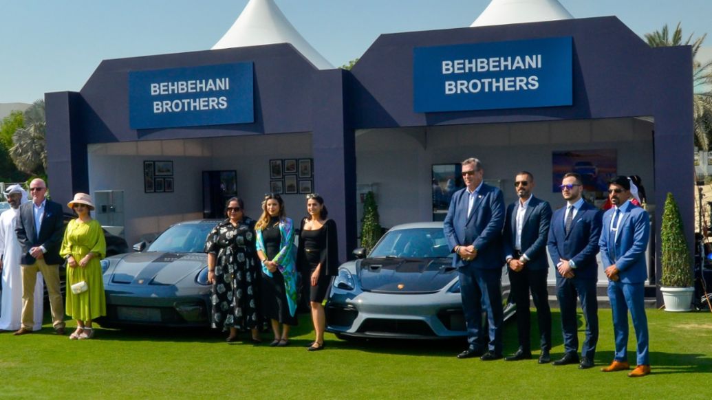 Royal Bahrain Concours, Royal Golf Club, Bahrain, 2025, Porsche Middle East