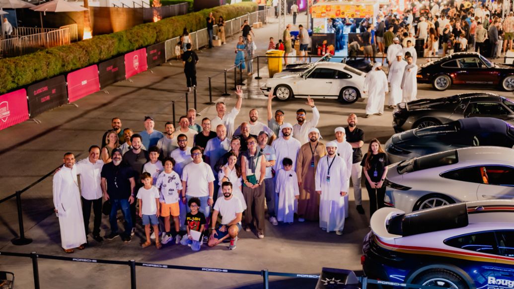 Porsche Centre Abu Dhabi and Al Ain, Icons of Porsche, Dubai, 2025, Porsche Middle East